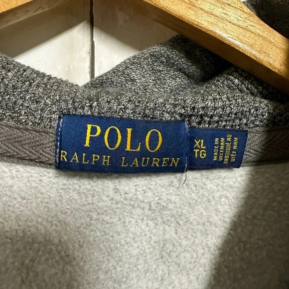 Polo Ralph Lauren Fleece Full-Zip Hoodie Size XL - Picture 8 of 8